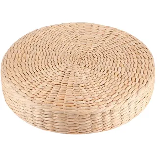 Japanisches Sitzkissen, rund, Tatami, 30cm, 5cm dick