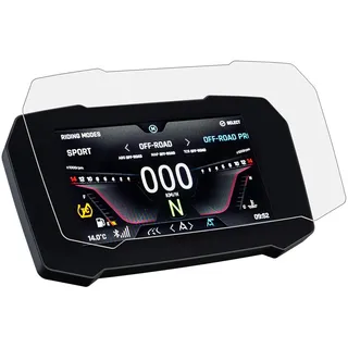Speedo Angels Displayschutzfolie Tachoschutzfolie für TIGER 900 GT/RALLY (2020-) 1 x Ultra Klar & 1 x Entspiegelt