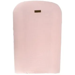 Domiva - Wickelauflage, 50 x 75 cm, Altrosa, aus Baumwoll-Gaze