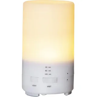 Star Tragbarer Diffusor, ww LED, 6,6x11,6 cm, weiß, - Weiß