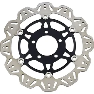 Ebc Vee Series Floating Contour Wave Vr3104blk Vordere Bremsscheibe - Silver - One Size