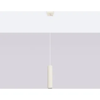 Sollux Karbon 1-flg. 118 cm Aluminium beige