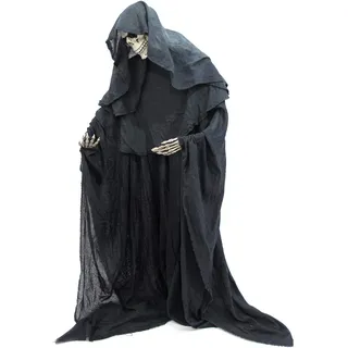 Europalms Halloween Figur Skelett 160 cm Schwarz