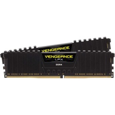 Bild von Vengeance LPX schwarz DIMM Kit 32GB, DDR4-3600, CL18-22-22-42 (CMK32GX4M2Z3600C18)