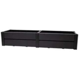 KHW Demeter L - schmal 158 x 44 x 31 cm Grau
