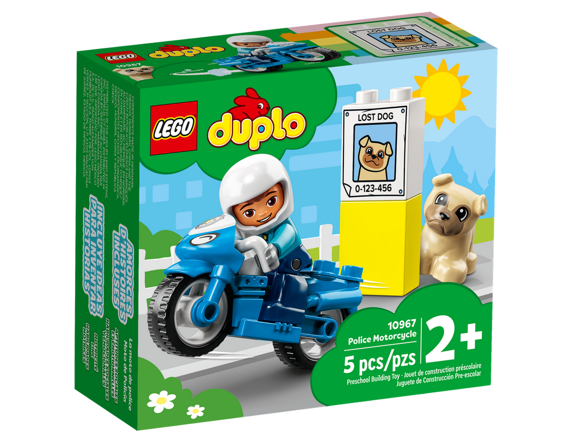 Bild von Duplo Polizeimotorrad 10967