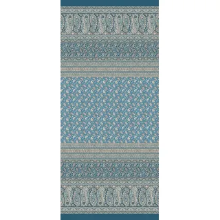 Bassetti Foulard Imperia B1 aus Baumwolle Mako-Satin in der Farbe Blau, Maße: 270cm x 270cm, 9324029