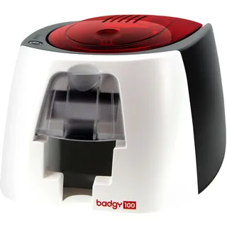 Evolis Badgy 100 Rot/Weiß/Schwarz