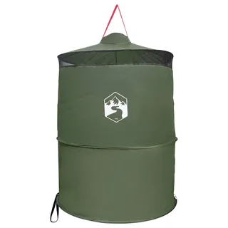 vidaXL Pop-up Toilette Zelt mit Aufhängeseil Grün 97 x 126 cm - Grün