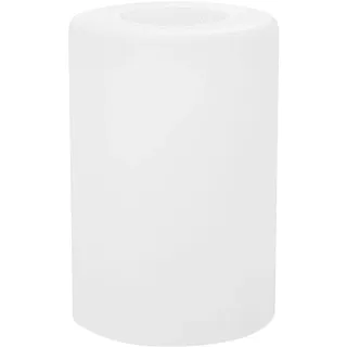 Hemobllo Lampenschirm Aus Glas Für E27, Milchglas Ersatz Lampenschirm für tischlampe Deckenleuchte Und Pendelleuchte, Zylindrischer Weißer Modernes und Retro Design