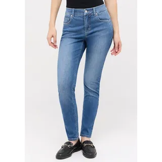 Angels Skinny Fit Jeans mit 5-Pocket-Design, Bleu, 36/28