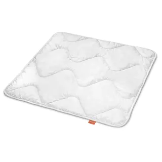 sleepling Baby Bettdecke 80x80 cm, 4 Jahreszeiten Decke für Babys, Kinder Vierjahreszeiten Steppdecke 80 x 80 cm, Babydecke, Kinderdecke, Made in EU, Oeko-Tex, Waschbar 60 Grad
