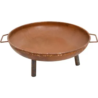 Feuerschale 67,5x58x22,5 cm Stahl - Braun