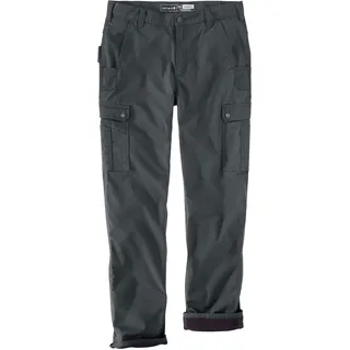 Carhartt Ripstop-Fleece, Cargohose - Dunkelgrau (029) - W36/L36