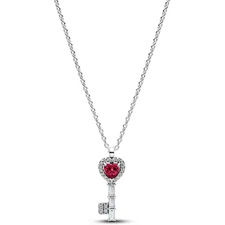 Pandora 394392C01-45 Rot / Kristall, Silber