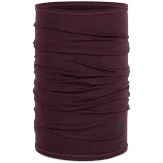 Merino Lightweight Nackenwärmer - Solid Garnet - One Size