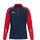 Ziptop Trainingsshirt Blau/Rot M