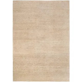 Wollteppich , Beige , Textil , Uni , rechteckig , 250x300 cm , für Fußbodenheizung geeignet , Teppiche und Böden, Teppiche, Schafwollteppiche