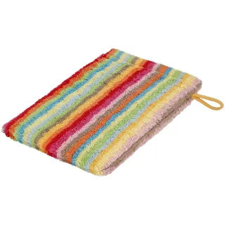 CAWÖ Life Style Streifen 7008 Waschhandschuh 16 x 22 cm multicolor