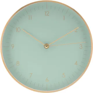 Einfache minimalistische skandinavische Design Quartz Wanduhr mit Sekundenzeiger - Küchenuhr Wohnzimmeruhr Bürowanduhr - modernes Interieurdesign Geschenkidee - weiße Wanduhr