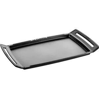 Staub Plancha 38 cm Gusseisen Schwarz