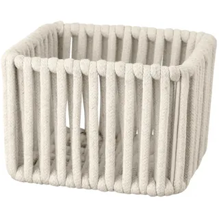 Schöner Wohnen Aufbewahrungskorb Badkorb Zovo S 15 x 10 x 15 cm beige