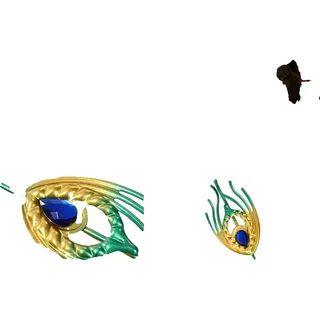 Pfau Wanduhr, Moderner Landhausstil, Lautloser Sweep-Mechanismus