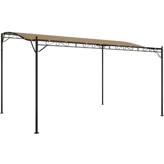 vidaXL Markise 400 x 300 cm taupe
