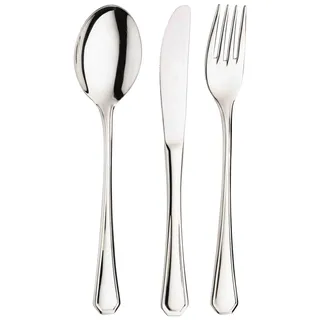 Pintinox Murano 24 Stück Edelstahl, nickelfrei, Made in Italy (6 Personen)