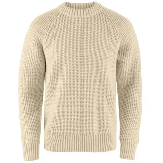 Fjällräven Övik Waffle Pullover - Light Beige - XL