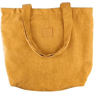 idea home Manhattan Cord Tasche Shopper Senfgelb