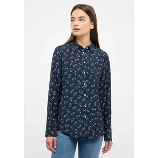 Eterna Hemdbluse »REGULAR FIT«, blau