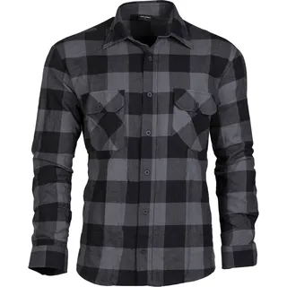 Mil-Tec Holzfällerhemd leicht grau, Größe XL