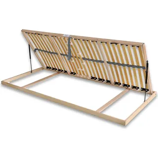 Betten-ABC Madera 7-Zonen-Lattenrost für Bettkastenfunktion mit Öffnung nach Rechts 100 x 200 cm