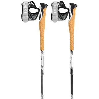 Leki Cross Trail Fx One Superlite Stöcke - White / Black - 115 cm