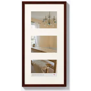 walther + design Peppers Holzrahmen nussbaum 10x15 cm 3er Set