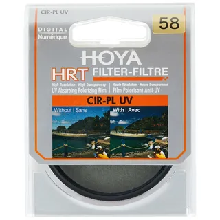 Hoya HRT Cirkular Polfilter (58mm), Y7POLC058, Schwarz