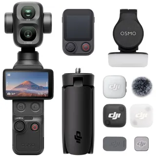 DJI Osmo Pocket 4P Vlog Combo Schwarz