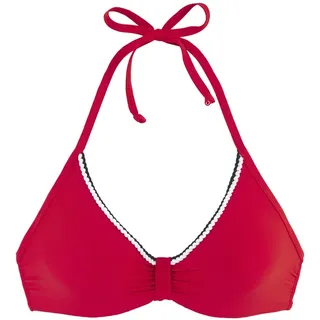 s.Oliver Bügel-Bikini-Top »Junis« mit geflochtenen Details, rot,