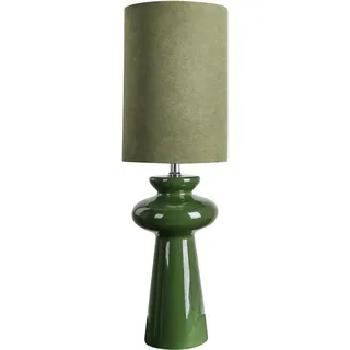 Beliani Tischlampe Grün 2 St.