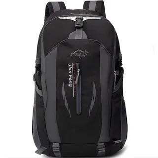 Rucksack IB-39249 - Moderner Schwarz für Alltag KP39249 - Schwarz, Grau