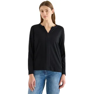 Cecil Shirt im Tunika-Look Black M