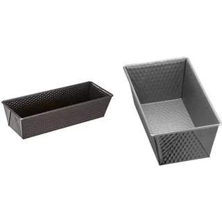 ORIGINAL KAISER Classic Kastenform 30 x 11 x 8 cm & Inspiration Mini Backform 20 cm, Kleine Kuchenform Beschichtet, Königskuchenform für 1/2 Rezeptportion