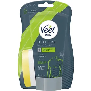 Veet for Men Dusch-Haarentfernungscreme Power Effect – Schnelle & effektive Haarentfernung 150 ml Männer