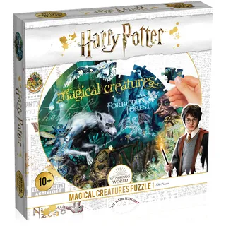 Winning Moves Puzzle (500 Teile) Harry Potter Magical Creatures Harry Potter Fanartikel Alter 10+
