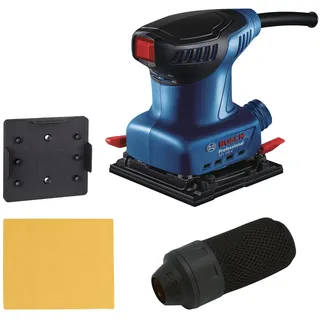 Bosch GSS 140 inkl. Staubbeutel + Lochwerkzeug + Schleifblatt C411