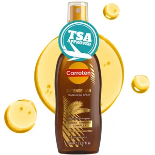 Carroten Intensive Tanning Oil LSF 0, 70 ml - Bräunungsbeschleuniger mit Karotten- und Kokosnussöle - Veganes Bräunungsöl mit Vitaminen A & E