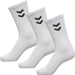 hummel Basic Socken 3 Paar Weiß 32-35