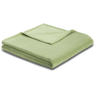 Biederlack King Fleece Kuscheldecke 150 x 200 cm Grün/Mint