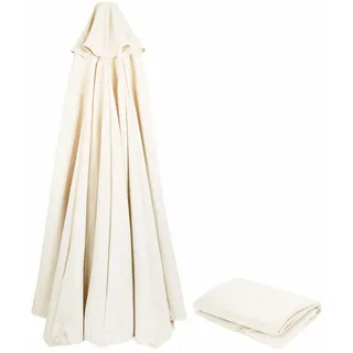 Sonnenschirm Ersatzbezug 3m/270cm/2m/230cm/250cm 8 Streben/6 Streben Anthrazit/Blau/Grau/Rot/Beige UV-Schutz 80 Windfest Stabil für Strand, Terrasse, Garten
